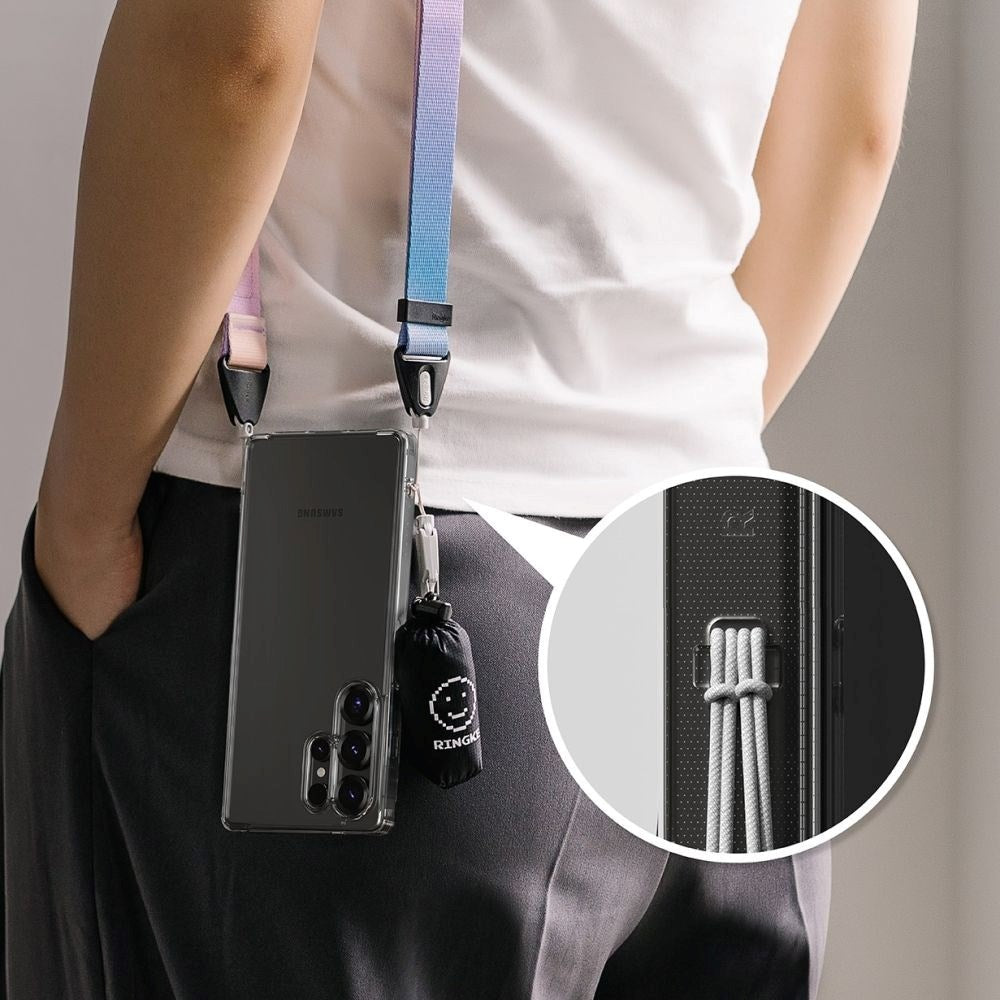 Ringke Samsung Galaxy S25 Ultra Fusion Hybrid Cover - Gennemsigtig