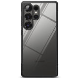 Ringke Fusion Bold Samsung Galaxy S25 Ultra Hybrid Cover - Gennemsigtig / Sort