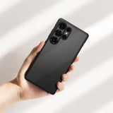 Ringke Fusion Bold Samsung Galaxy S25 Ultra Hybrid Cover - Gennemsigtig / Sort