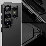 Ringke Rugged Gear Plastik Cover - Samsung Galaxy S25 Ultra - Sort