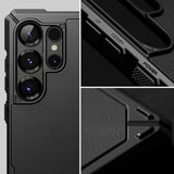 Ringke Rugged Gear Plastik Cover - Samsung Galaxy S25 Ultra - MagSafe Kompatibel - Sort
