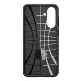 Spigen - Liquid Air Fleksibelt Plastik Cover - Samsung Galaxy A36 (5G) - Mat Sort