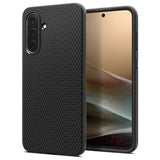 Spigen - Liquid Air Fleksibelt Plastik Cover - Samsung Galaxy A36 (5G) - Mat Sort