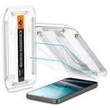 Spigen EZ Fit Glas tR Skærmbeskyttelse - Samsung Galaxy A37/A36 (5G) - 2 stk - Case Friendly - Gennemsigtig