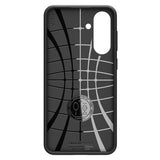 Spigen - Liquid Air Fleksibelt Plastik Cover - Samsung Galaxy A56 (5G) - Mat Sort
