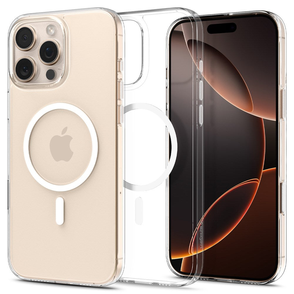 Spigen iPhone 16 Pro Thin Fit T Bagside Cover - MagSafe Kompatibel - Gennemsigtig