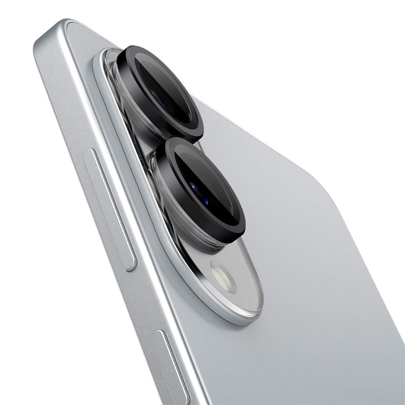 Samsung Galaxy S25 Edge Spigen EZ Fit. tR Optik Pro Kameralinse Beskyttelse - 2 stk - Sort