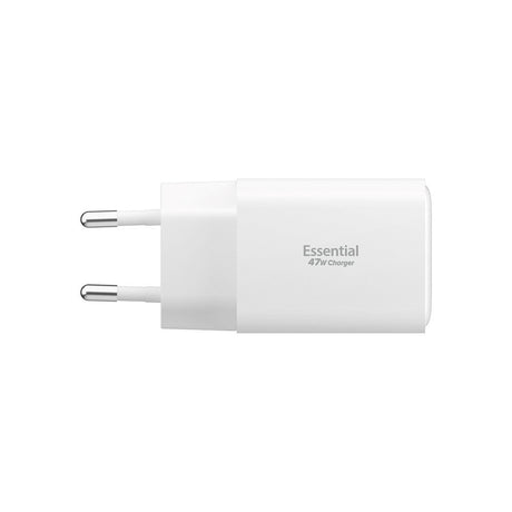 Spigen 47W Vægoplader - 2 x USB-C & 1 x USB-A - Hvid
