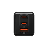 Spigen 47W Vægoplader - 2 x USB-C & 1 x USB-A - Sort