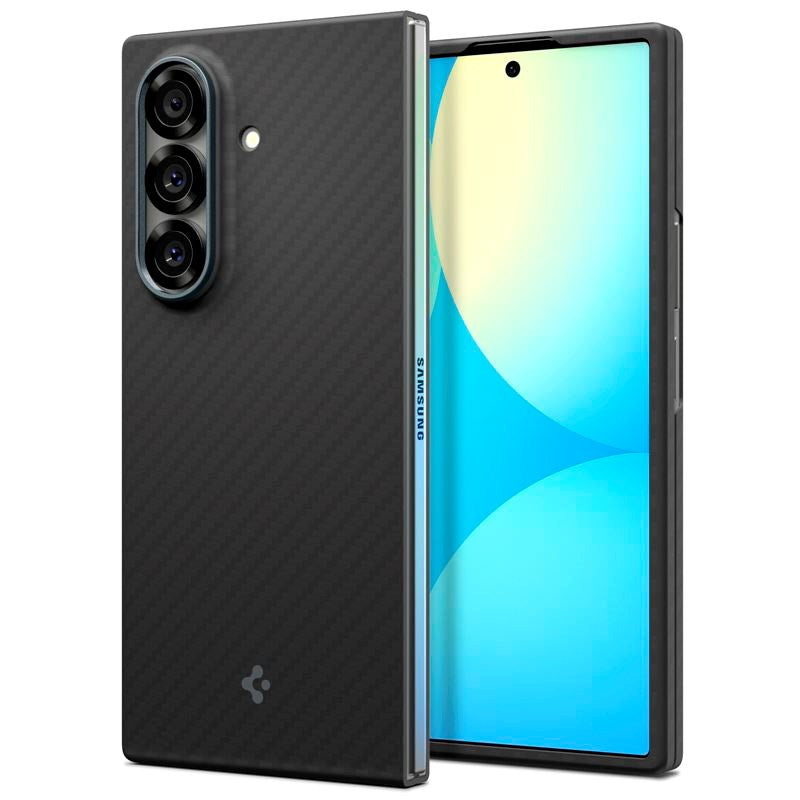 Samsung Galaxy Z Fold7 - Spigen Air Skin Cover - Sort