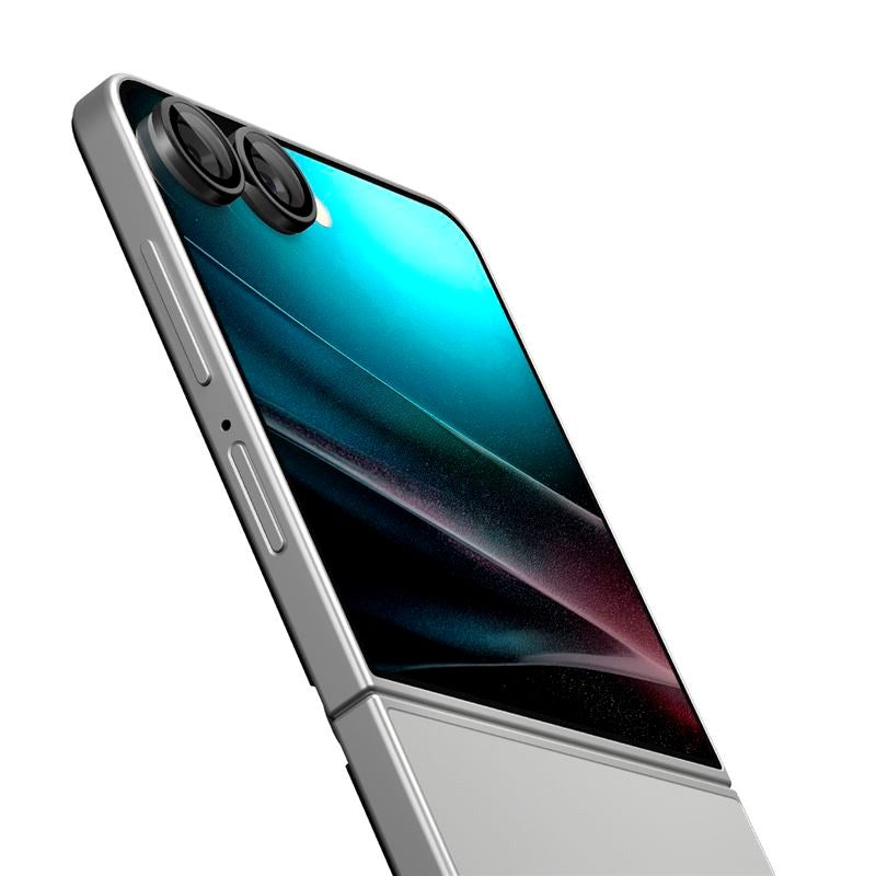 Samsung Galaxy Z Flip7 - Spigen Glass tR EZ Fit Optik Pro HD - 2 stk - Sort