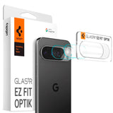 Spigen - Google Pixel 10 Pro - Glass tR EZ Fit Optik Kameralinsebeskyttelsesglas - 2 stk - Gennemsigtig