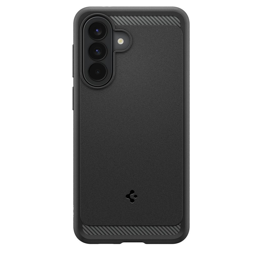 Spigen Samsung Galaxy A57 Rugged Armor Mobil Cover - Sort