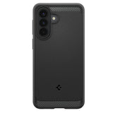 Spigen Samsung Galaxy A57 Rugged Armor Mobil Cover - Sort