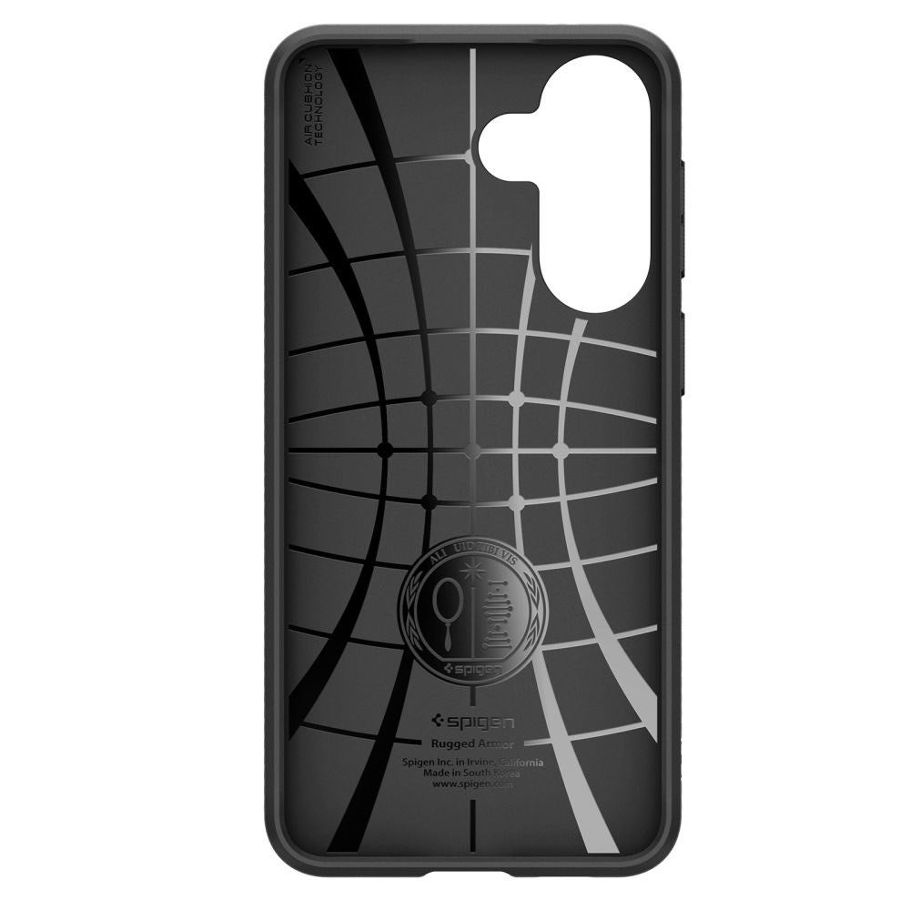Spigen Samsung Galaxy A57 Rugged Armor Mobil Cover - Sort