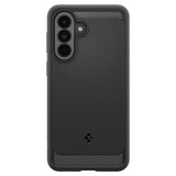Spigen Samsung Galaxy A37 Rugged Armor Mobil Cover - Sort
