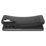 Spigen Samsung Galaxy A37 Rugged Armor Mobil Cover - Sort