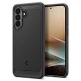 Spigen Samsung Galaxy A37 Rugged Armor Mobil Cover - Sort