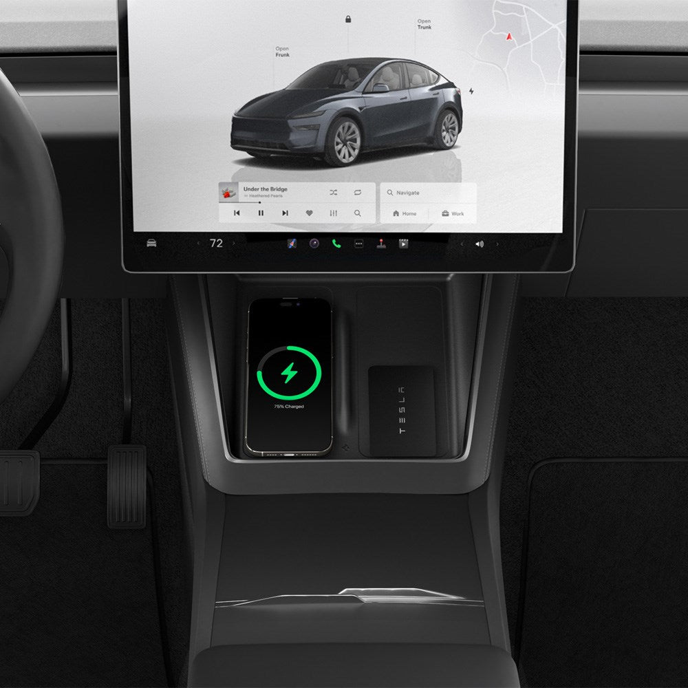 Spigen Trådløs Opladning Cover til Tesla Model Y Juniper - Sort