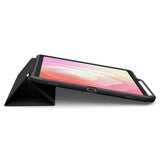 Spigen Samsung Galaxy Tab S11 Rugged Armor Pro Flip Cover - Sort