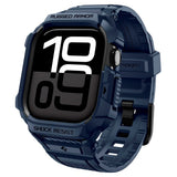 Spigen Apple Watch 11 (42mm) Rugged Armor Pro 2 Cover & Rem - Blå