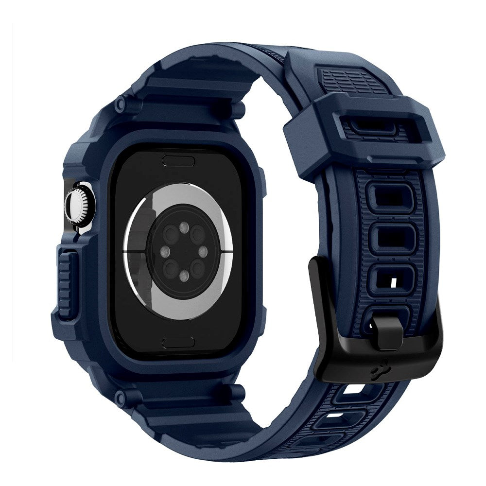 Spigen Apple Watch 11 (42mm) Rugged Armor Pro 2 Cover & Rem - Blå