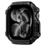 Spigen Apple Watch 11 / 10 (46mm) Rugged Armor 2 Cover - Sort