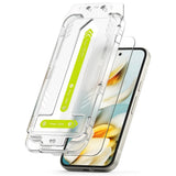 Ringke Google Pixel 9a Easy Slide Skærmbeskyttelse i Hærdet Glas – 2 Stk. – Gennemsigtig