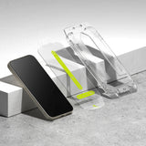 Ringke Google Pixel 9a Easy Slide Skærmbeskyttelse i Hærdet Glas – 2 Stk. – Gennemsigtig