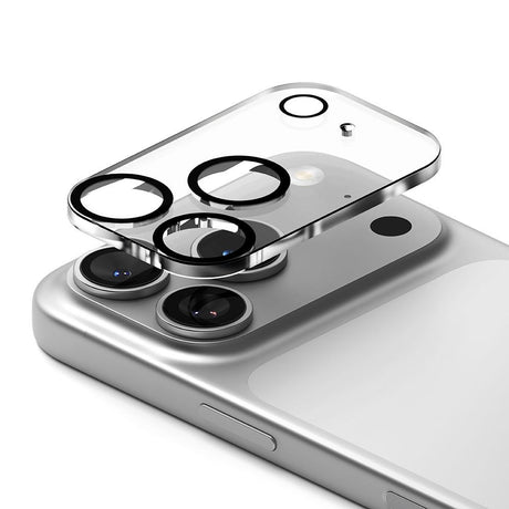 iPhone 17 Pro Ringke Kamerabeskyttelsesglas - 2 stk. - Gennemsigtig / Sort