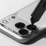 iPhone 17 Pro Ringke Kamerabeskyttelsesglas - 2 stk. - Gennemsigtig / Sort