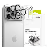 iPhone 17 Pro Ringke Kamerabeskyttelsesglas - 2 stk. - Gennemsigtig / Sort