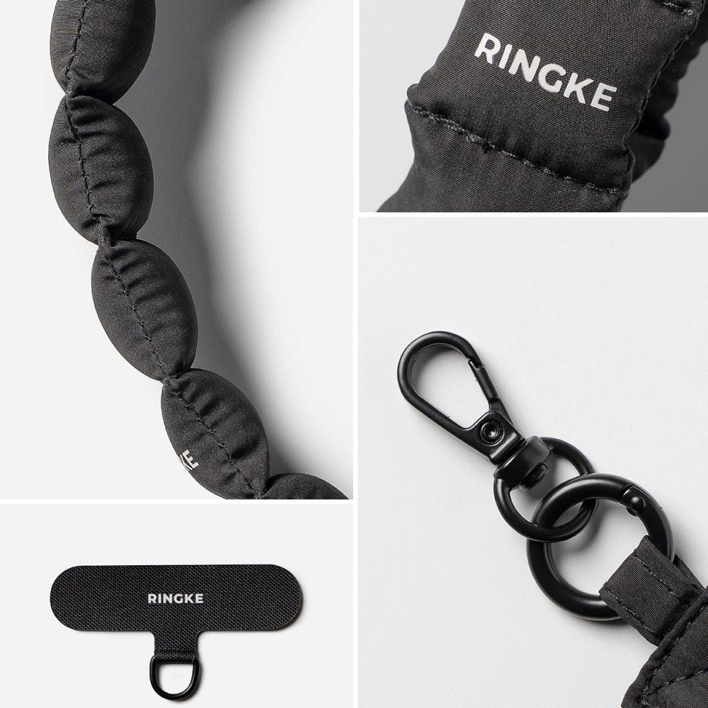 Ringke Puffer Mobilstrop - Sort
