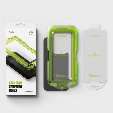 Ringke OnePlus 15 Beskyttelsesglas 2-Pack - Gennemsigtig