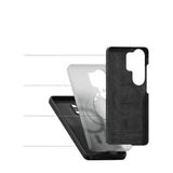 Samsung Galaxy S26 Ultra Ringke Silikone Bagside Cover - MagSafe Kompatibel - Sort