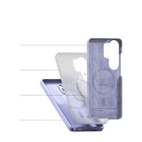 Samsung Galaxy S26 Ultra Ringke Silikone Bagside Cover - MagSafe Kompatibel - Lilla