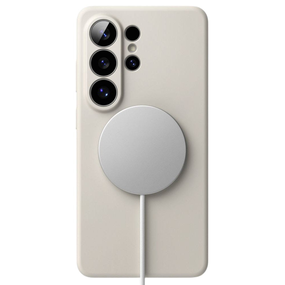 Samsung Galaxy S26 Ultra Ringke Silikone Bagside Cover - MagSafe Kompatibel - Beige