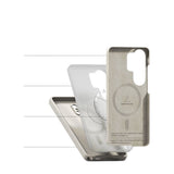 Samsung Galaxy S26 Ultra Ringke Silikone Bagside Cover - MagSafe Kompatibel - Beige