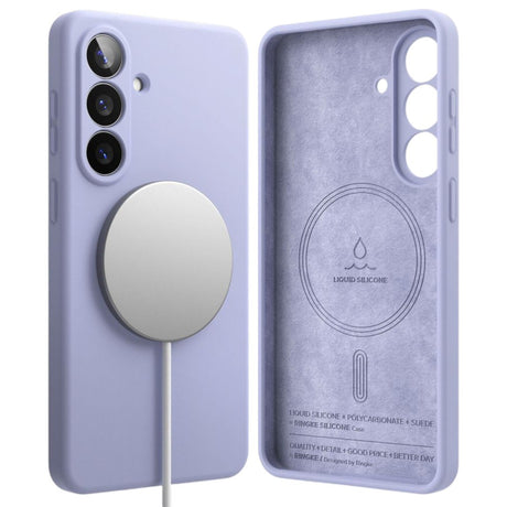 Samsung Galaxy S26+ (Plus) Ringke Silikone Bagside Cover - MagSafe Kompatibel - Lilla