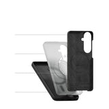 Samsung Galaxy S26 Ringke Silikone Bagside Cover - MagSafe Kompatibel - Sort