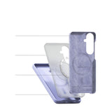Samsung Galaxy S26 Ringke Silikone Bagside Cover - MagSafe Kompatibel - Lilla