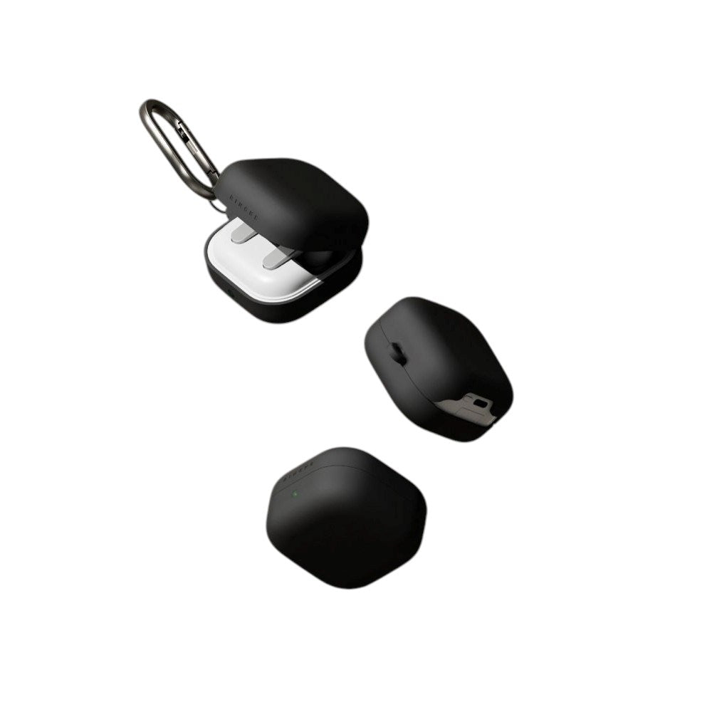 Samsung Galaxy Buds 4 / 4 Pro Ringke Silikone Hybrid Cover - Sort