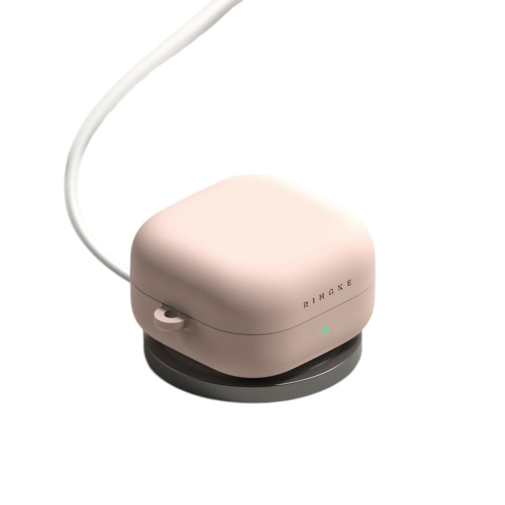 Samsung Galaxy Buds 4 / 4 Pro Ringke Silikone Hybrid Cover - Lyserød