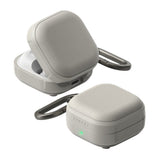 Samsung Galaxy Buds 4 / 4 Pro Ringke Onyx Magnetisk Fleksibelt Plast Cover - Grå