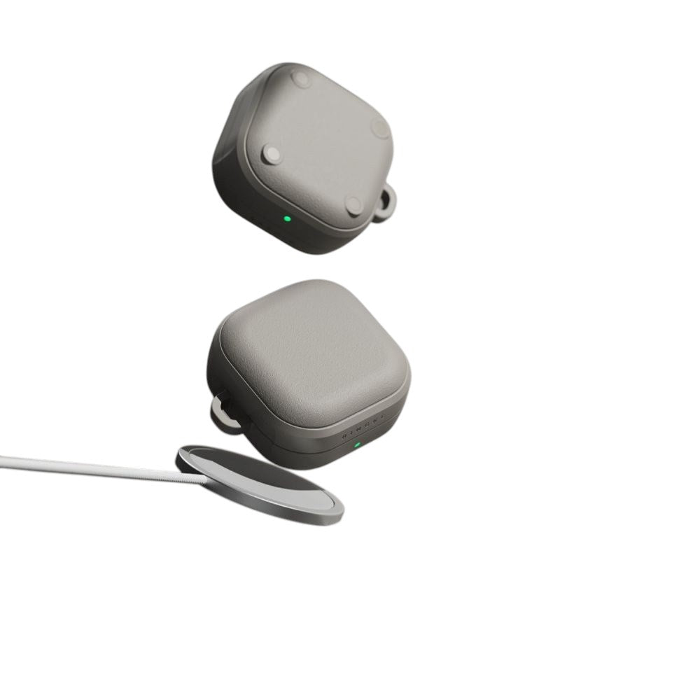 Samsung Galaxy Buds 4 / 4 Pro Ringke Onyx Magnetisk Fleksibelt Plast Cover - Grå