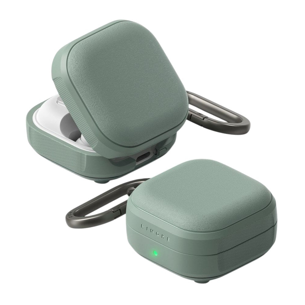 Samsung Galaxy Buds 4 / 4 Pro Ringke Onyx Magnetisk Fleksibelt Plast Cover - Grøn
