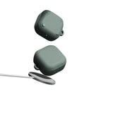 Samsung Galaxy Buds 4 / 4 Pro Ringke Onyx Magnetisk Fleksibelt Plast Cover - Grøn