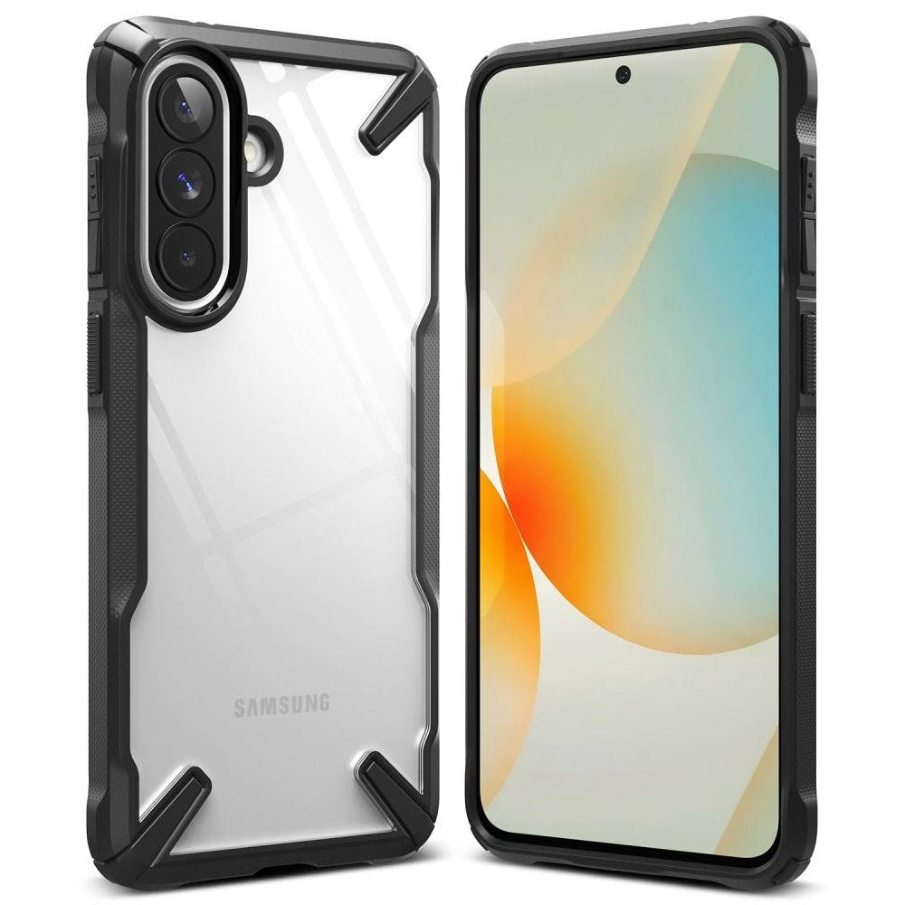 Samsung Galaxy A57 Ringke Fusion X Bagside Cover - Sort / Gennemsigtig