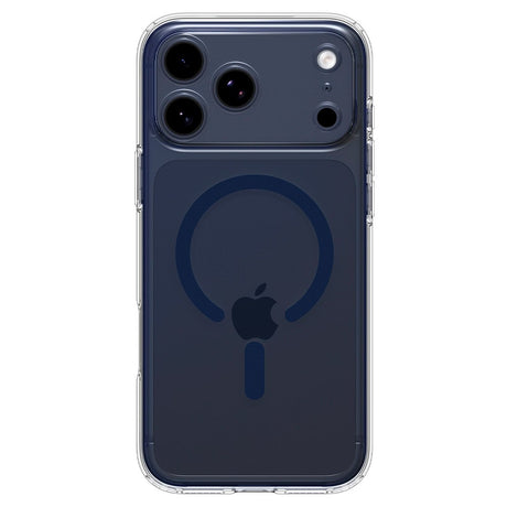 Spigen iPhone 17 Pro Ultra Hybrid Bagside Cover - MagSafe Kompatibel - Gennemsigtig / Blå