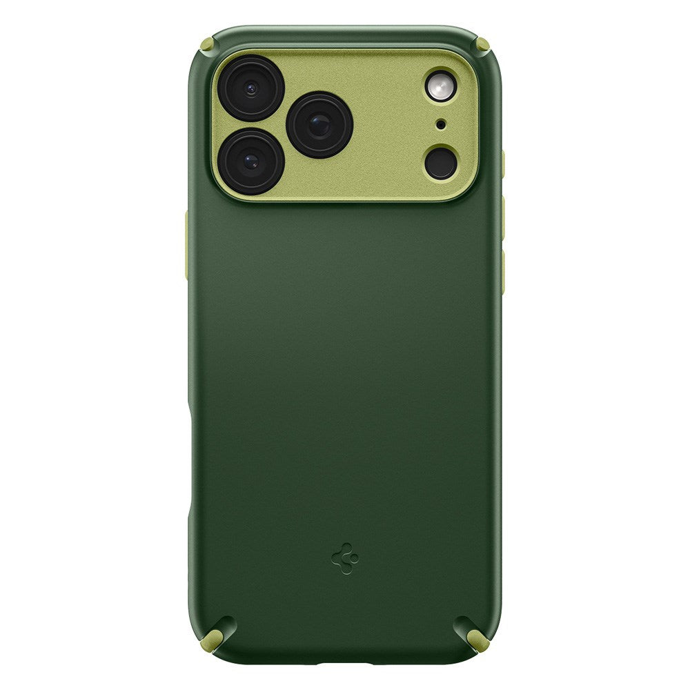 Spigen iPhone 17 Pro Nano Pop Hybrid Mobil Cover - MagSafe Kompatibel - Grøn / Lysegrøn